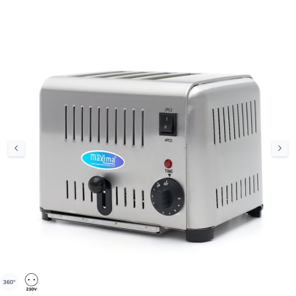  Τοστιέρα - 4 φέτες ψωμιού